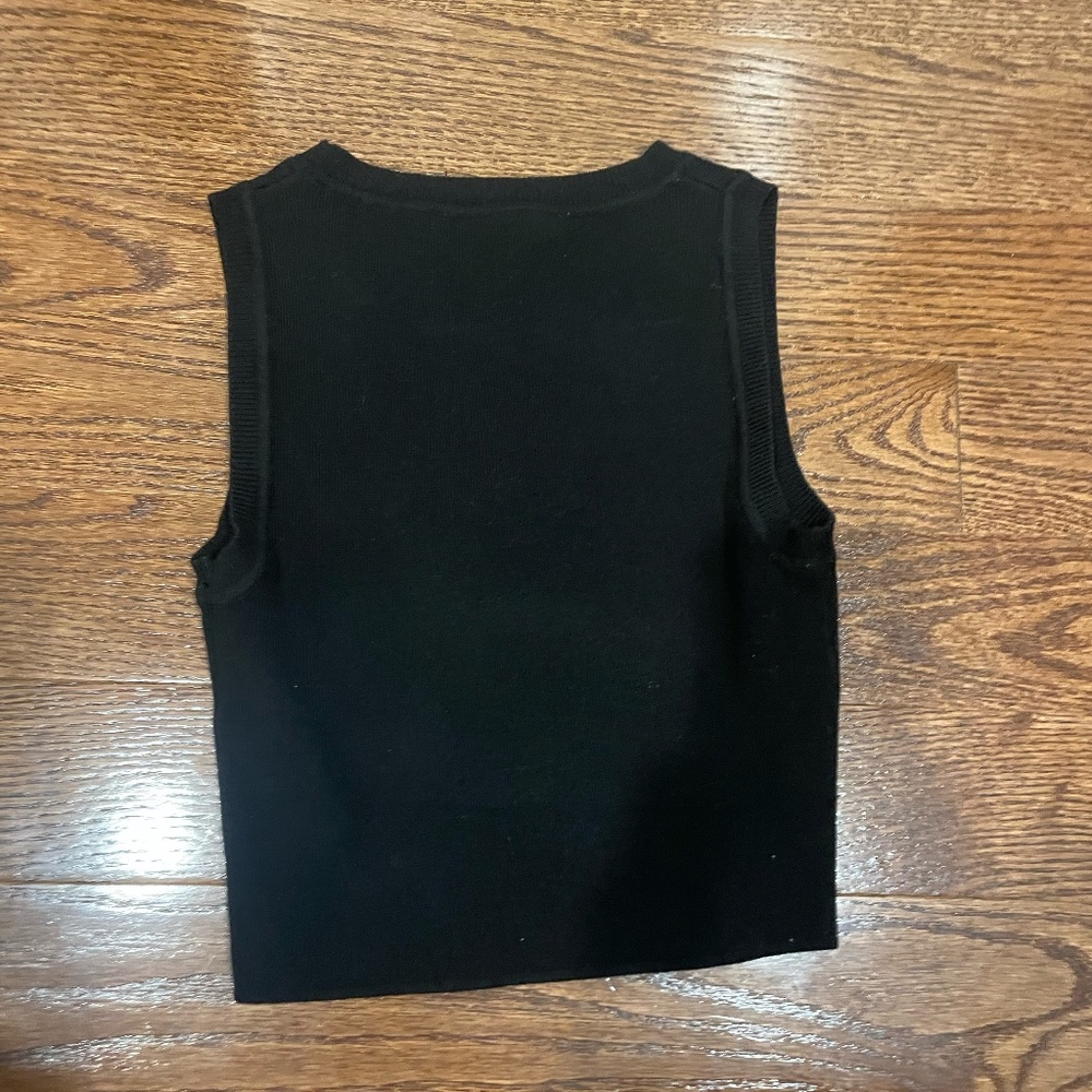 Black Zara tank top